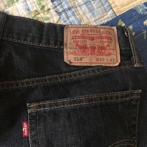 Blue-Black Slim Straight 514 Men’s Levi’s Jeans